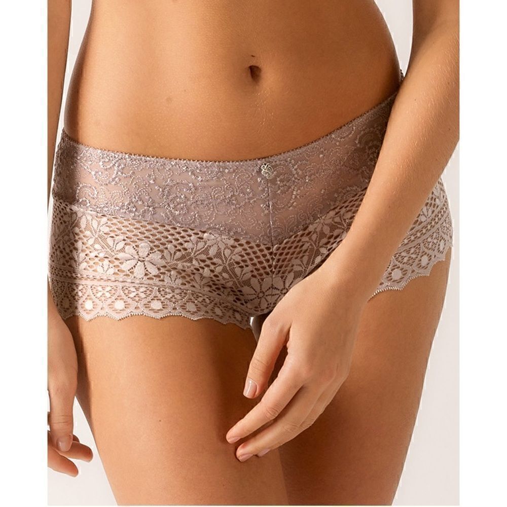 Empreinte | NEW | Shorty CASSIOPEE boy short panties Rose Sauvage | size XL